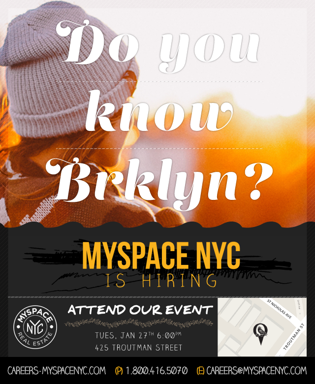 Postponed: Your Real Estate Career Begins Now: MySpace NYC is Hosting an Informal Open House at The Rookery