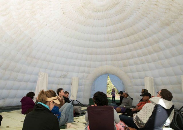 Have You Seen This Spatial Sound Artist’s 16-Foot-Tall Igloo?