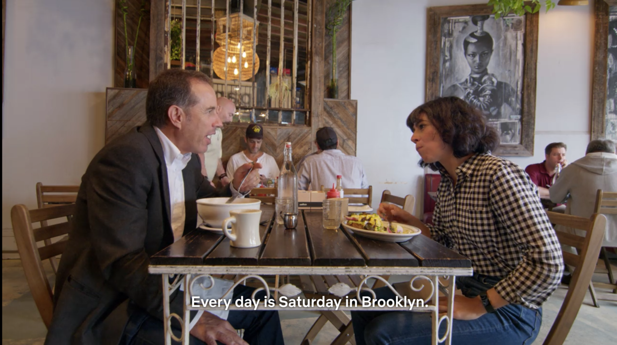 Jerry Seinfeld Comes to Bushwick for Brunch