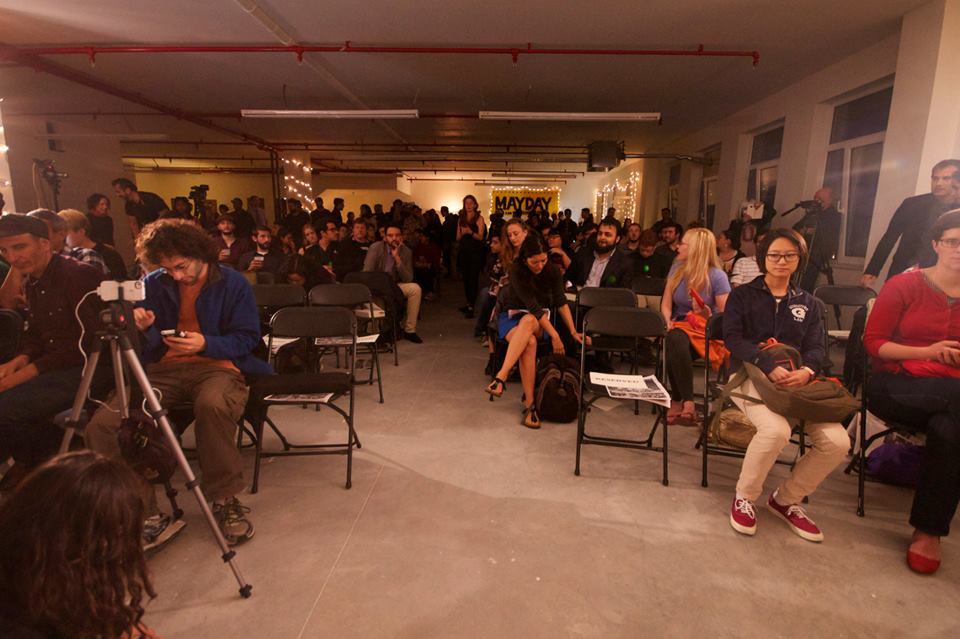 Jeremy Scahill Celebrated the Paperback Release of Dirty Wars at MayDay Space in Bushwick