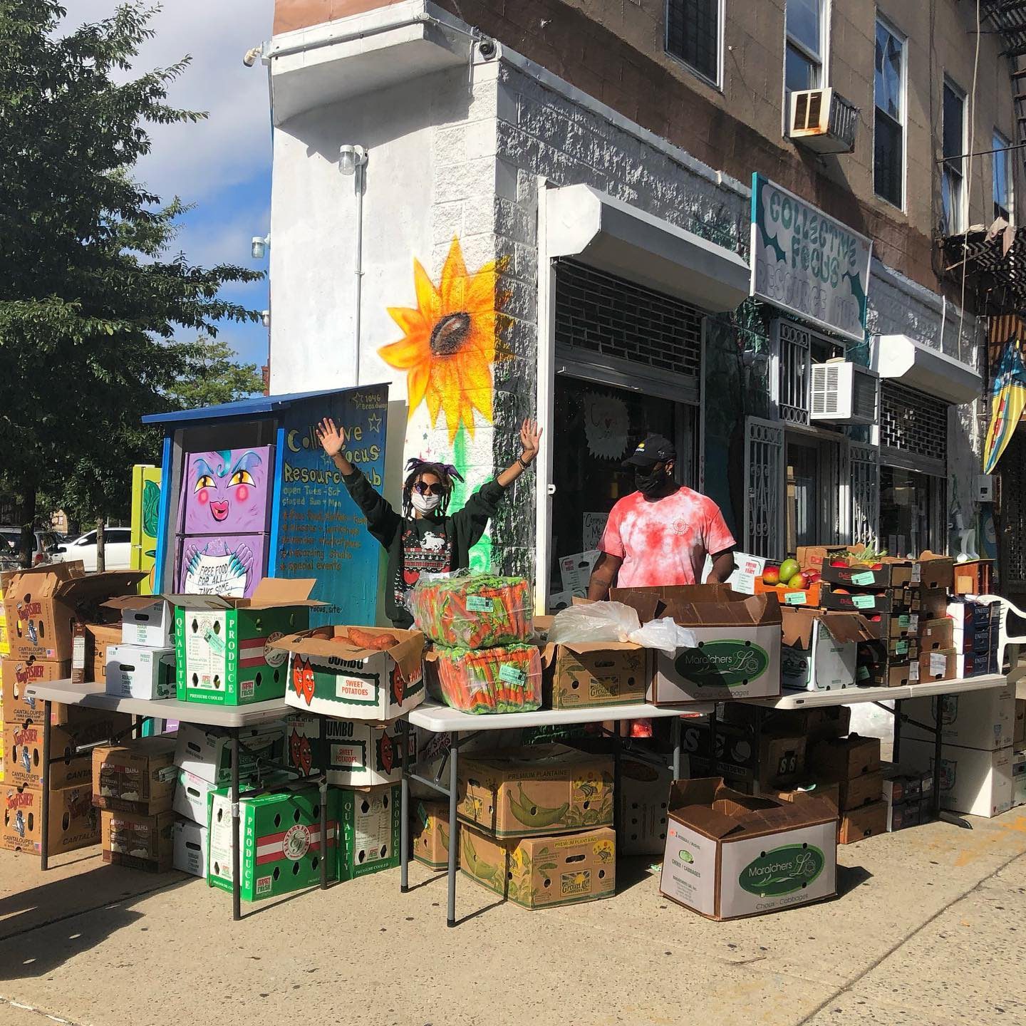 New Center, Collective Focus Hub, Provides Bushwick with Free Food, Goods and Services